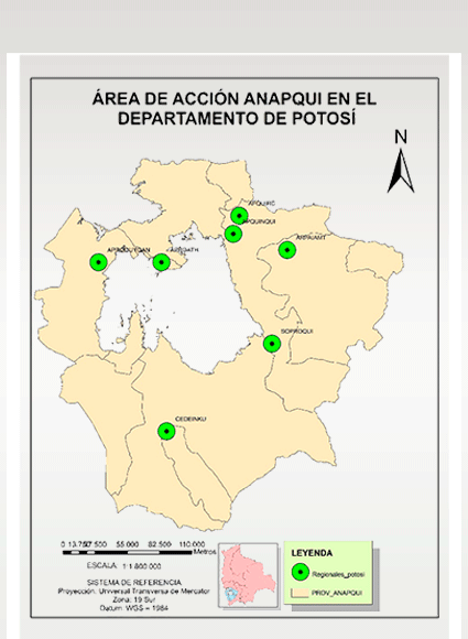 Áreas de acción